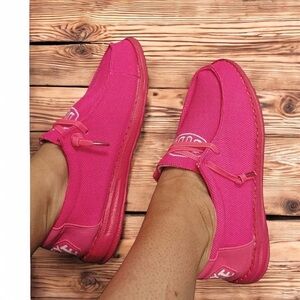 Inspired Hot pink Hey dude dubs size 9